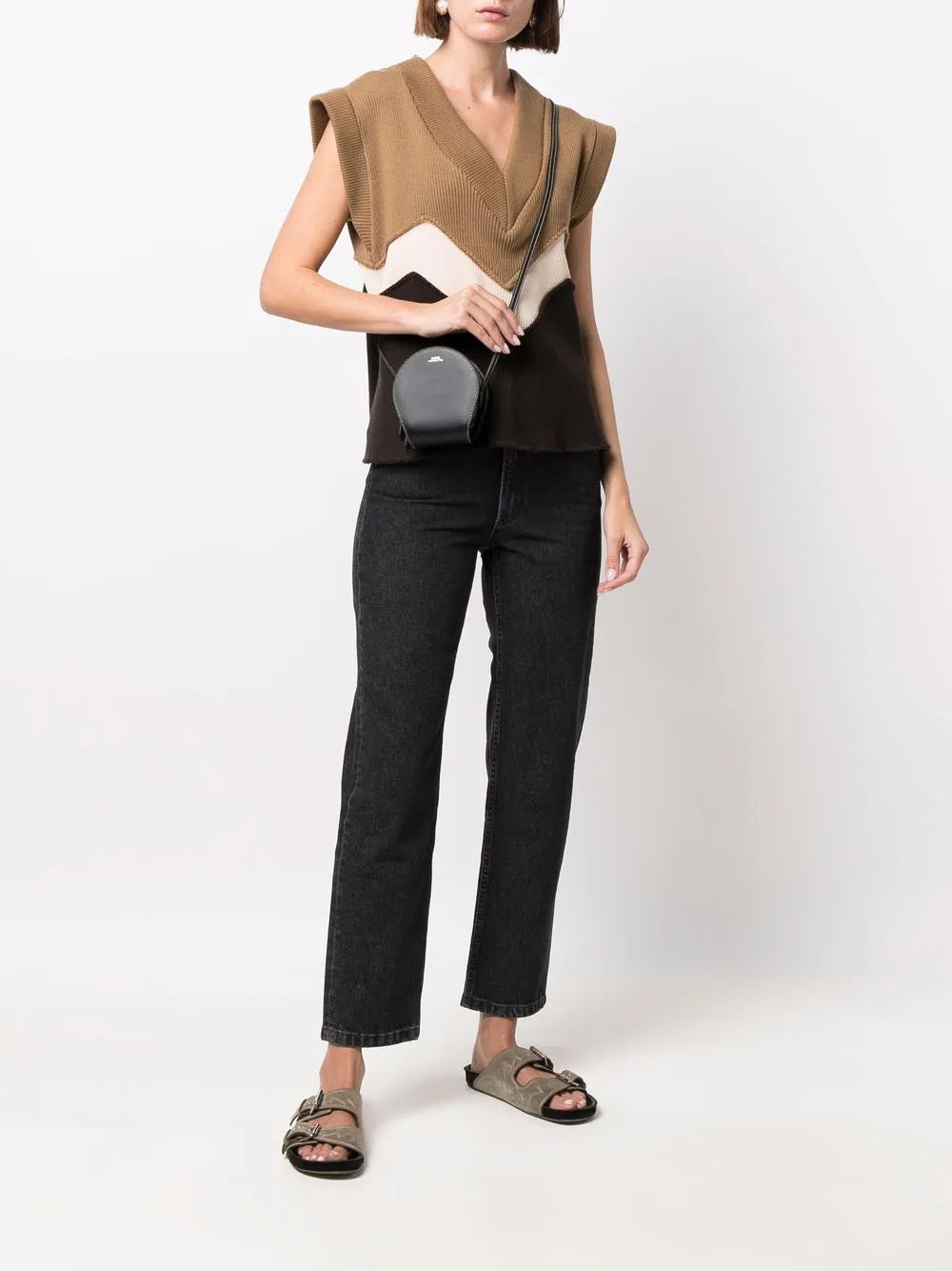 Mid-Rise Straight-Leg Denim Jeans