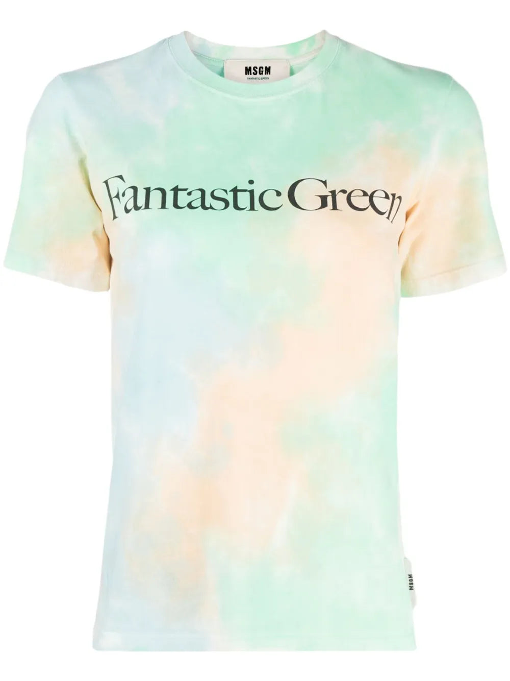 Slogan-Print Cotton T-Shirt