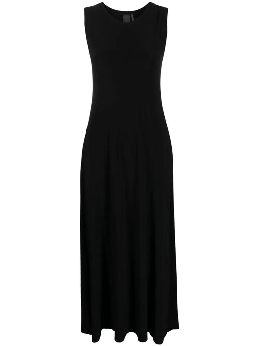 Sleeveless Velvet Long Dress