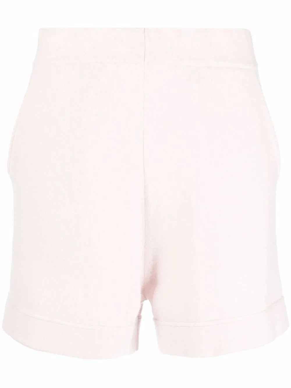High-Waisted Knitted Shorts