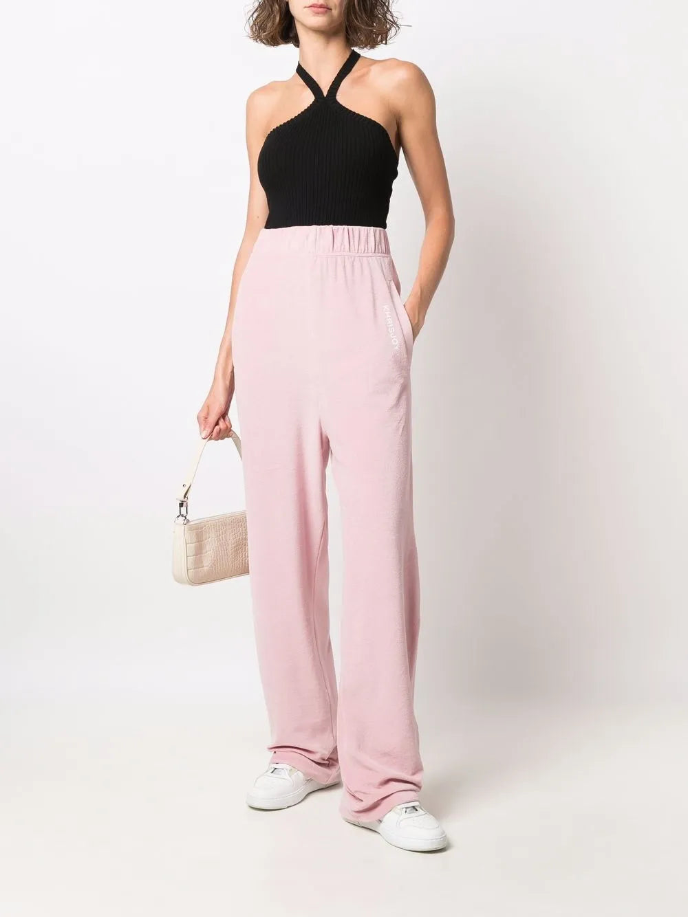 Elasticated-Waist Trousers