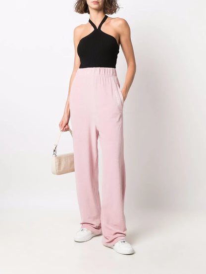 Elasticated-Waist Trousers