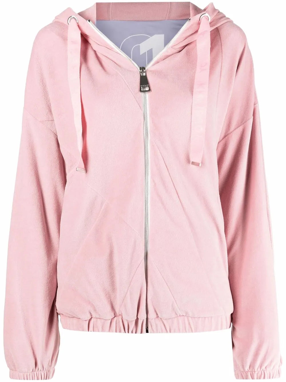 Zip-Up Drawstring Hoodie