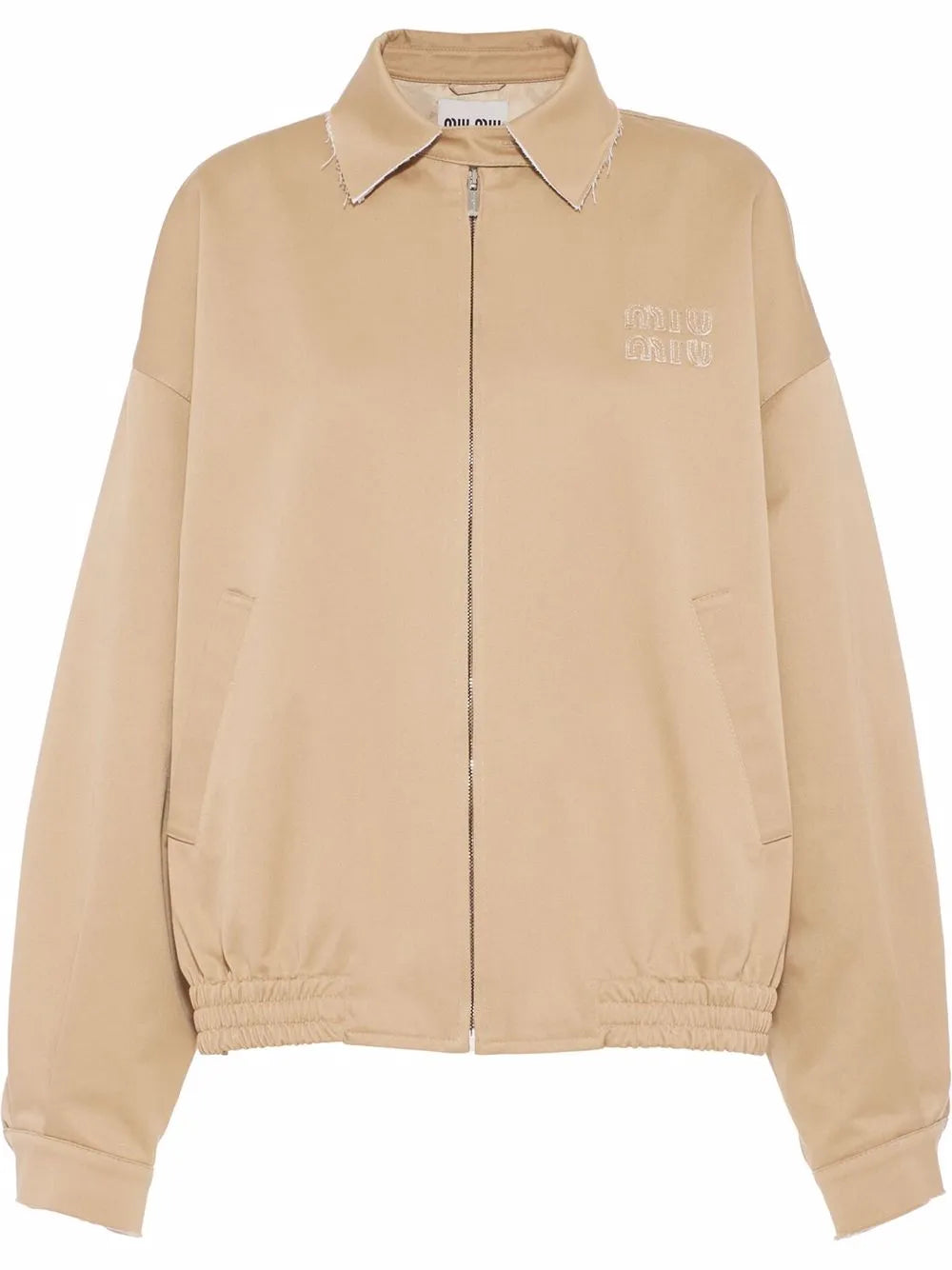 Oversized Cotton Blouson Jacket