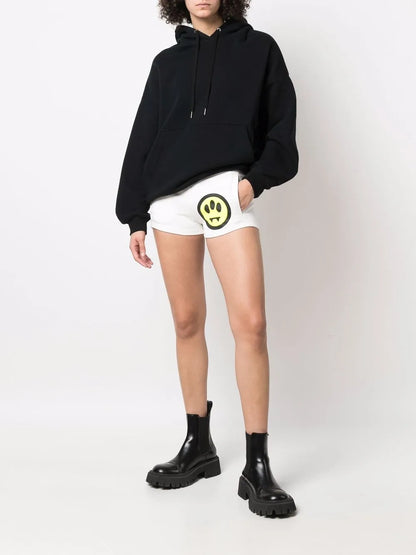 Logo-Print Mini Shorts