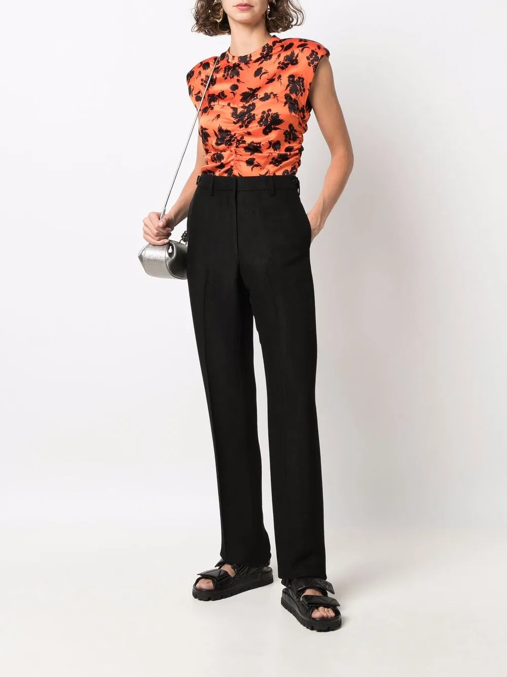 Tailored Straight-Leg Trousers