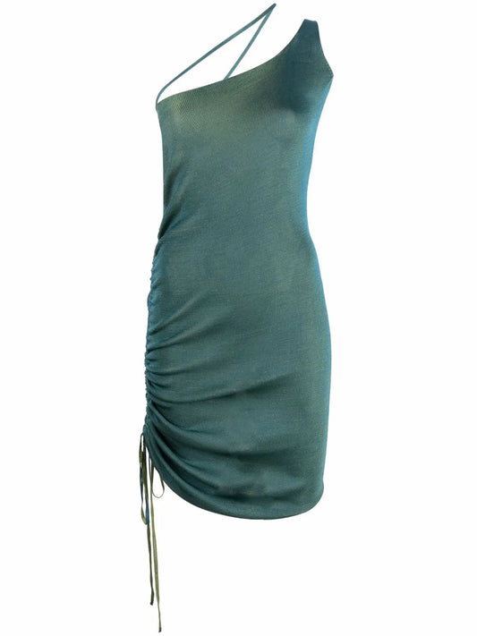 Reversible Asymmetric Knitted Dress