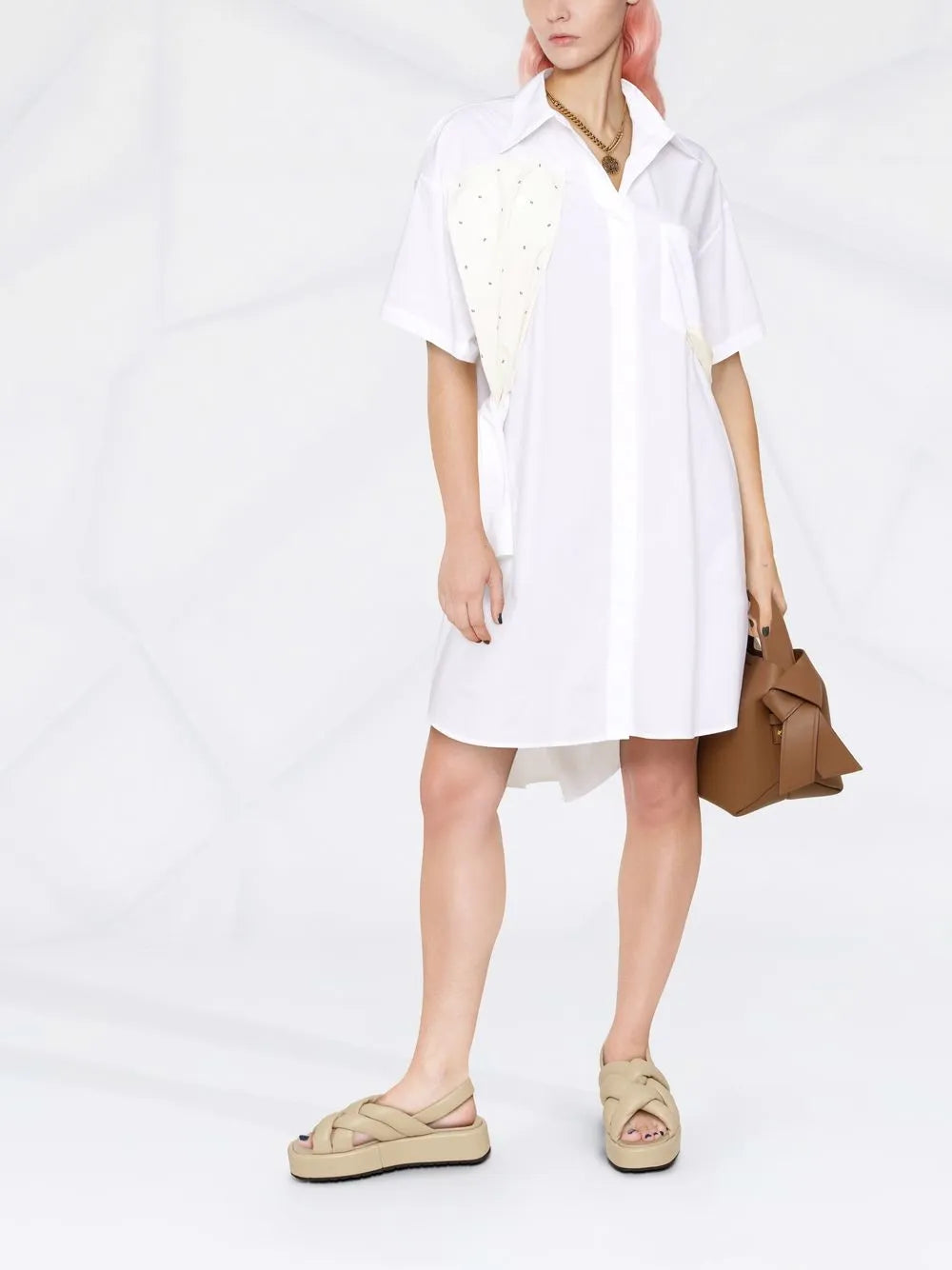 Deconstructed Shirt Dress
