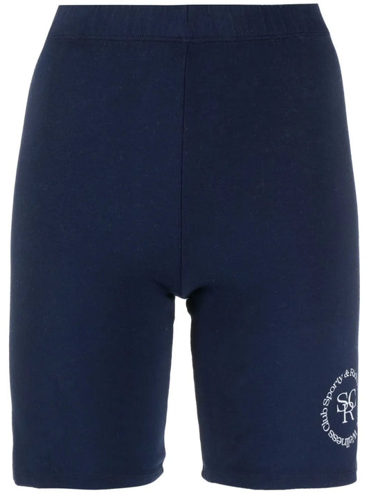 Logo-Print Biker Shorts