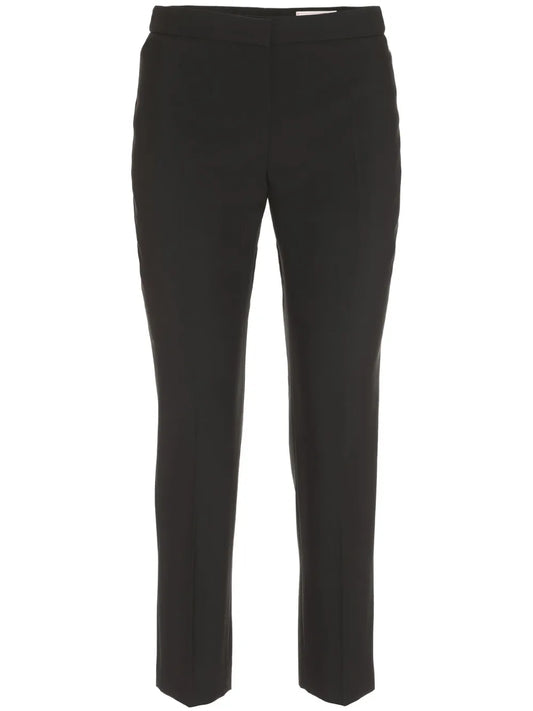 Low-Rise Cropped Trousers