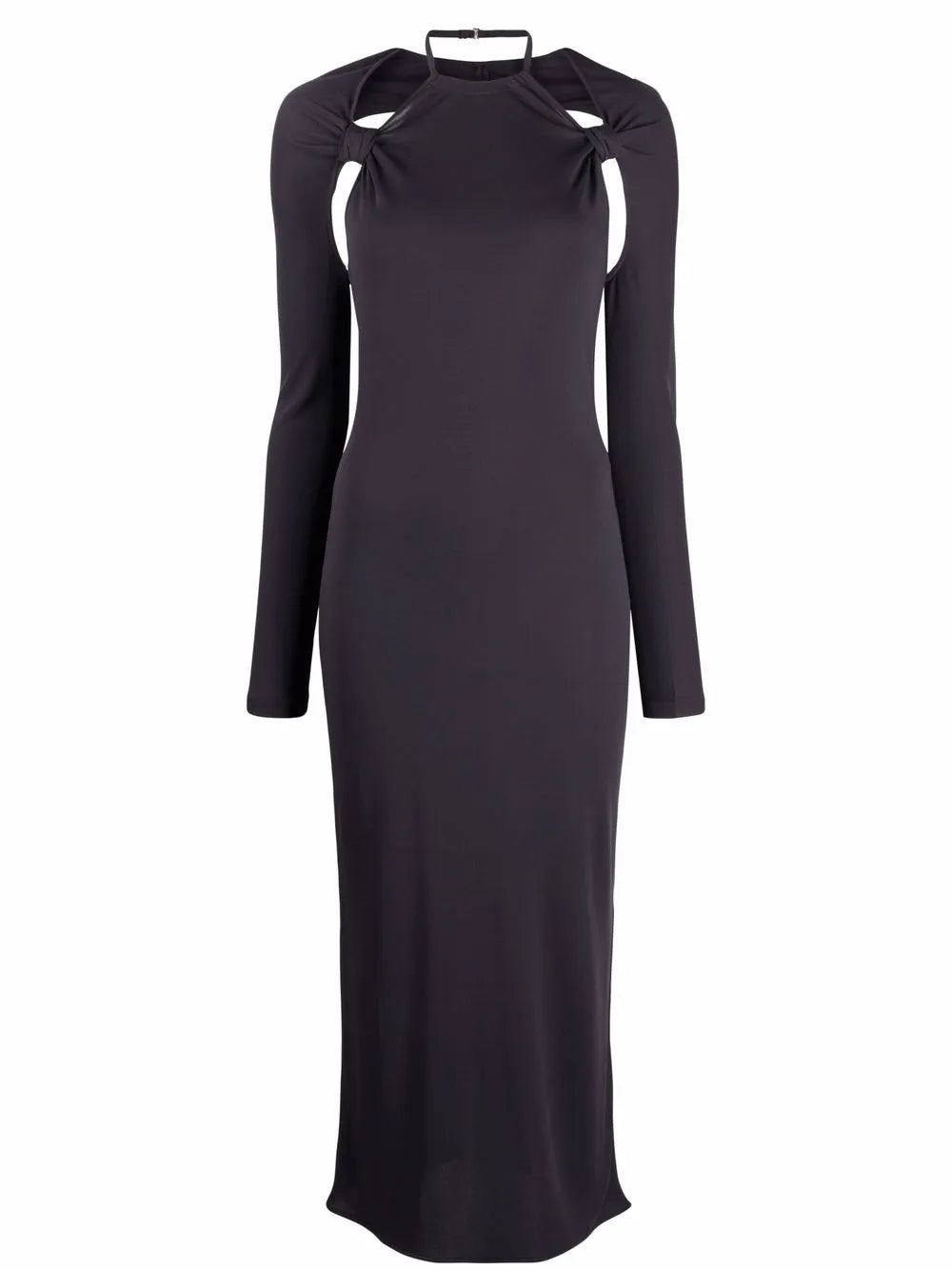 La Robe Nodi Knotted Cut-Out Dress