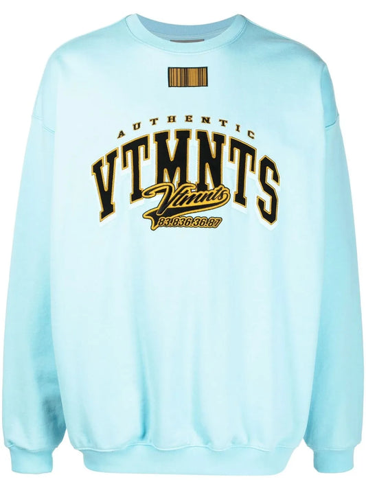 Logo-Print Crew Neck Sweatshirt