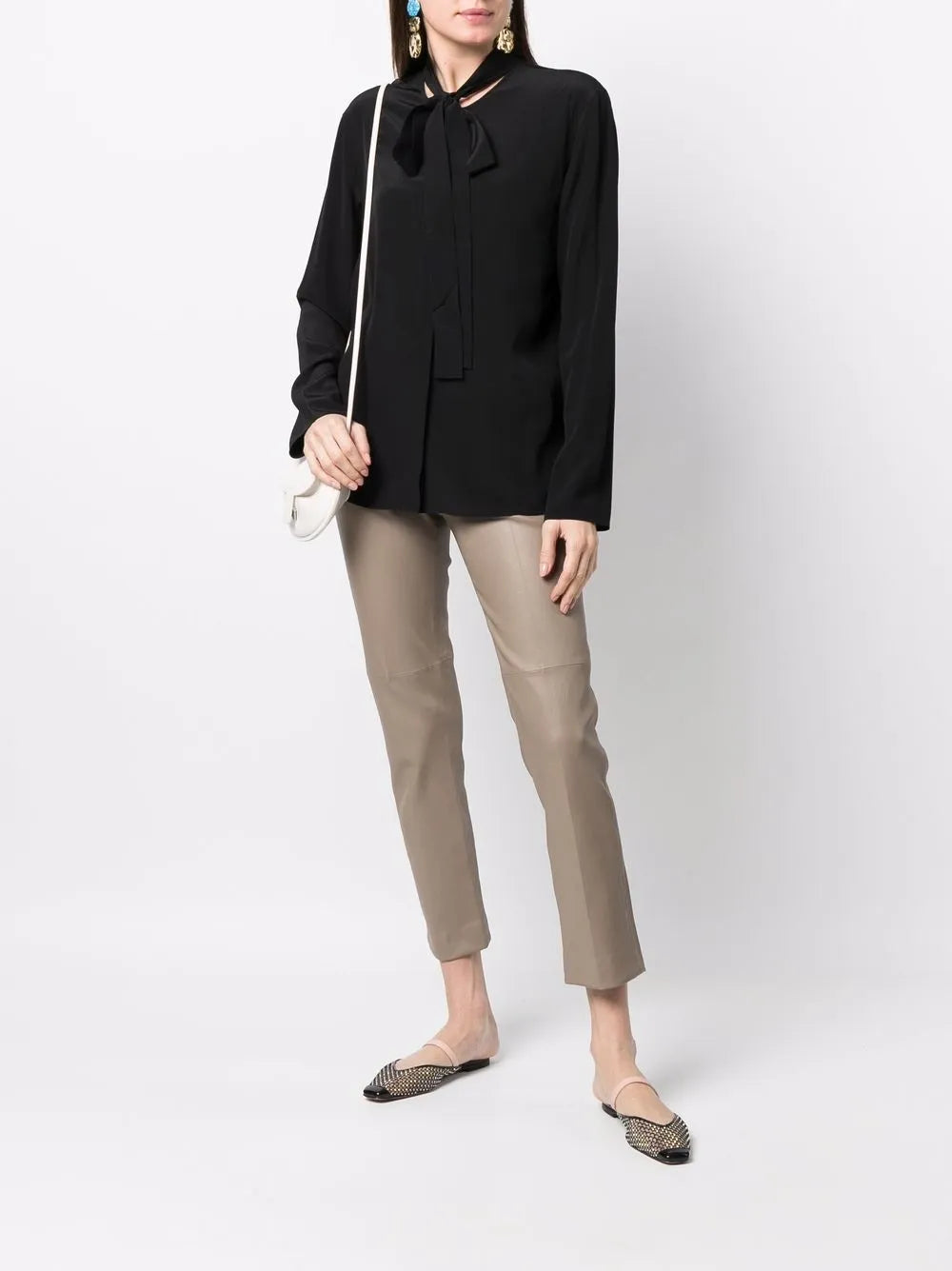 Bayne Tie-Fastening Blouse