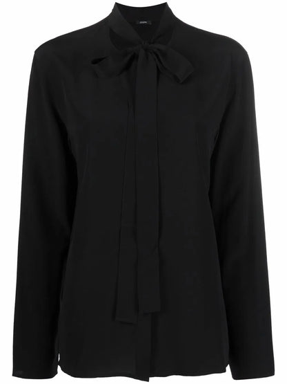 Bayne Tie-Fastening Blouse