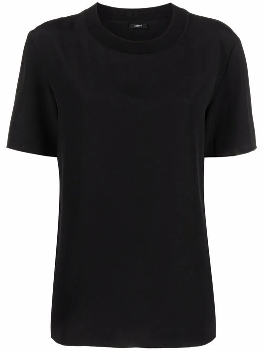 Rubin Ribbed-Trim Blouse
