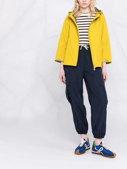 Cropped Hooded Jacket