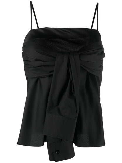 Tie-Fastening Slip Top