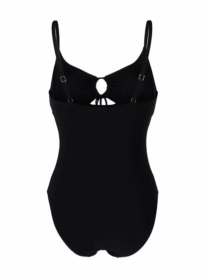 Ruched Cut-Out Swimsuit