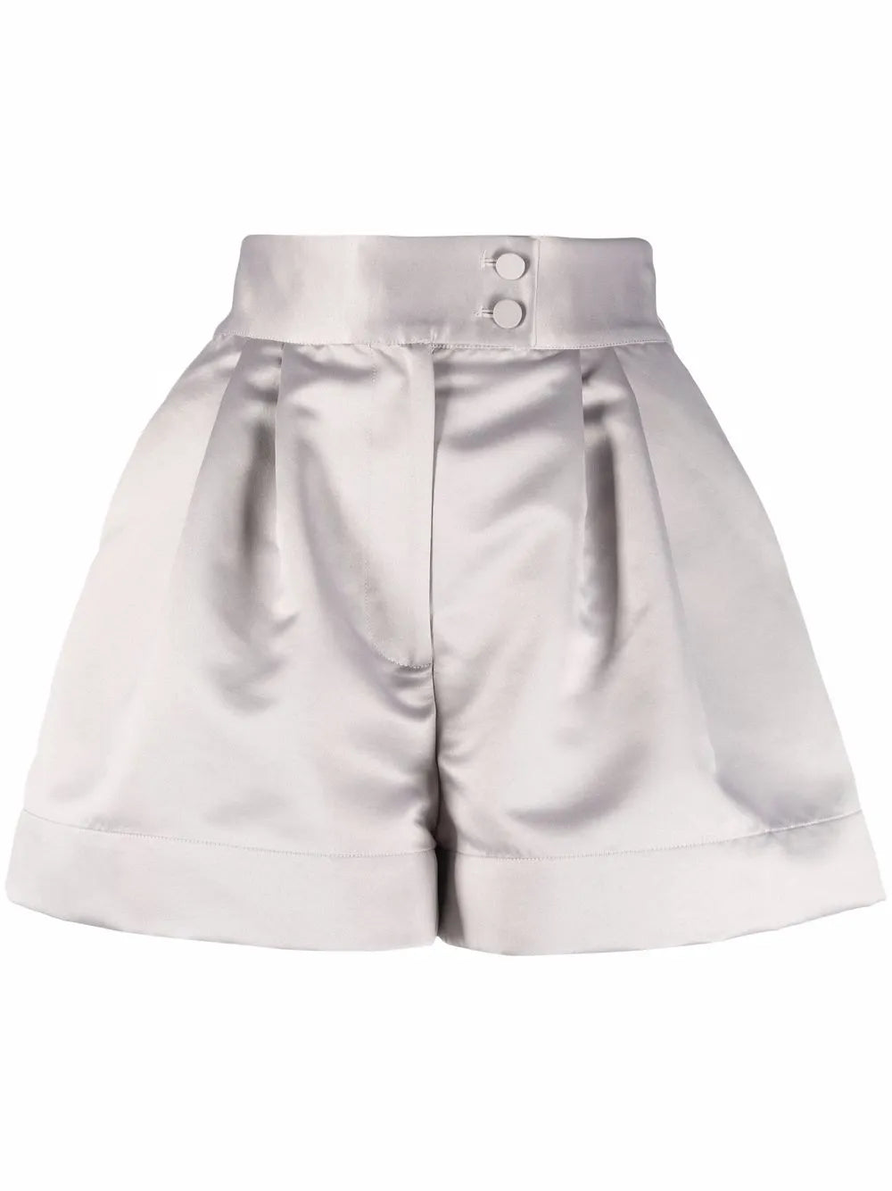 High-Waist Wide-Leg Shorts