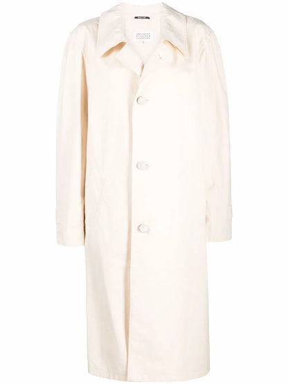 Single-Breasted Midi Coat