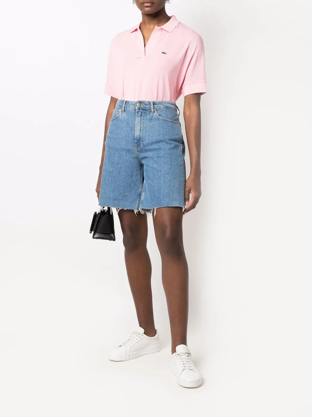 Logo-Patch Short-Sleeve Polo Shirt