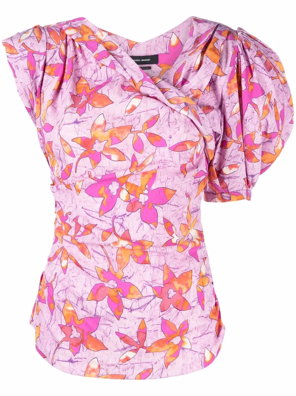 Madinea Floral-Print Blouse