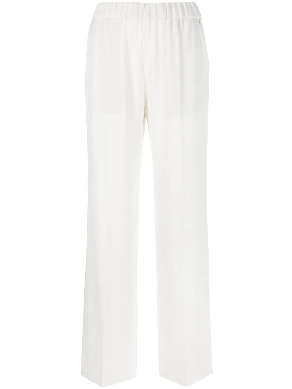 High-Waist Wide-Leg Trousers