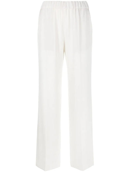 High-Waist Wide-Leg Trousers