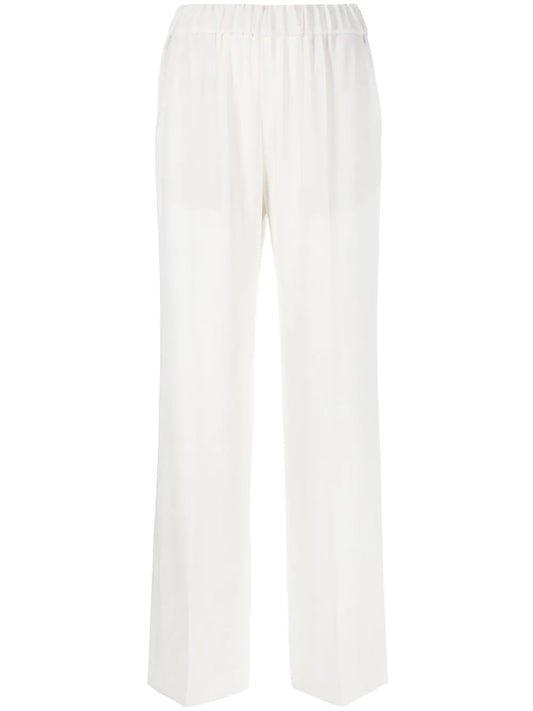 High-Waist Wide-Leg Trousers