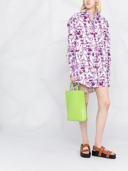 Stories And Tales Print Shirt Dress