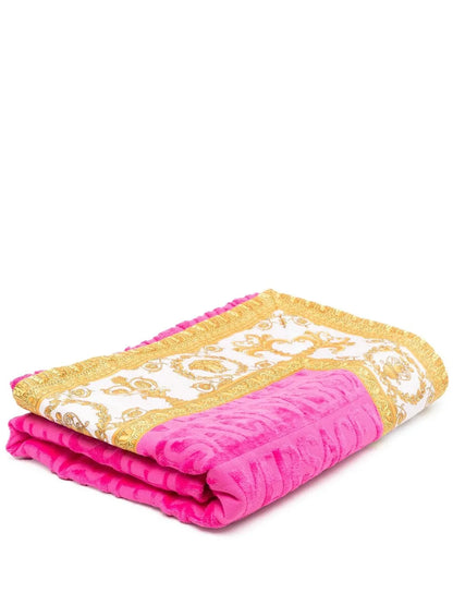 I Love Baroque Beach Towel