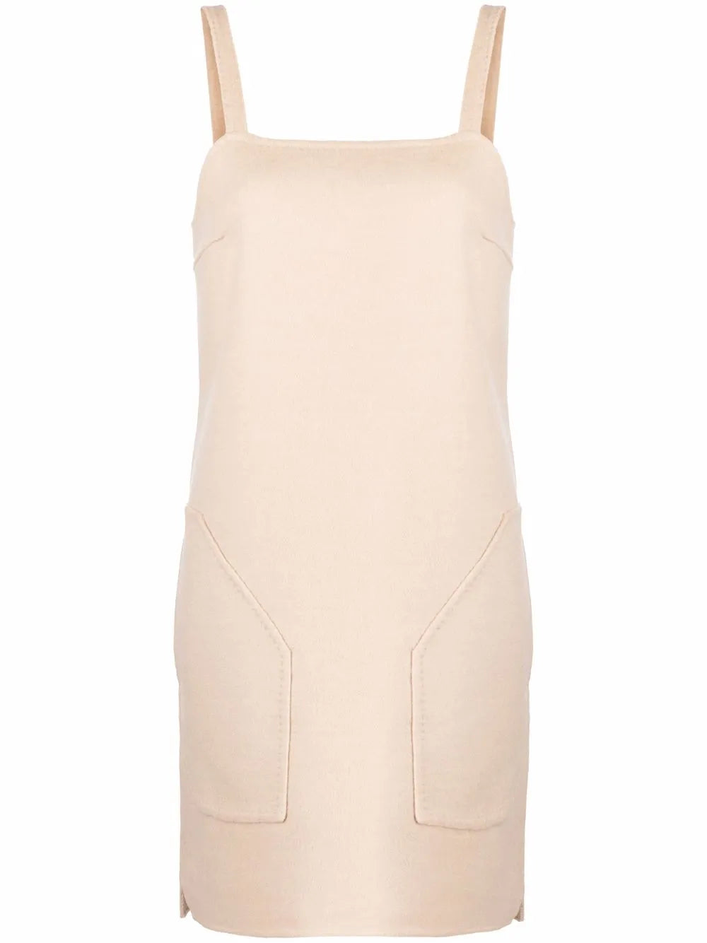 Sleeveless Square Neck Dress