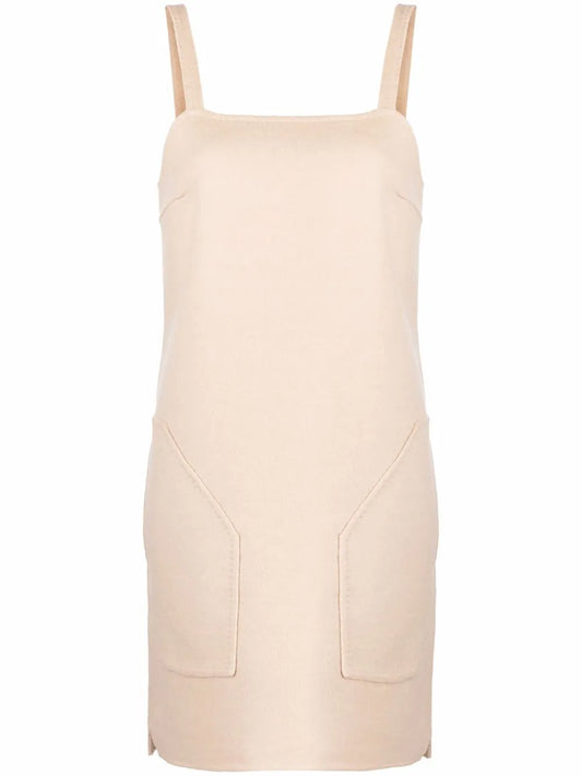 Sleeveless Square Neck Dress