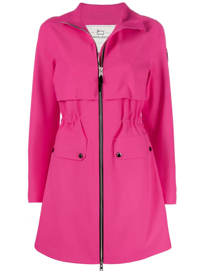 Zip-Fastening Short Coat