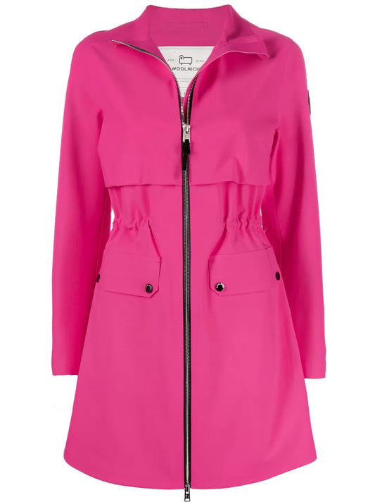 Zip-Fastening Short Coat