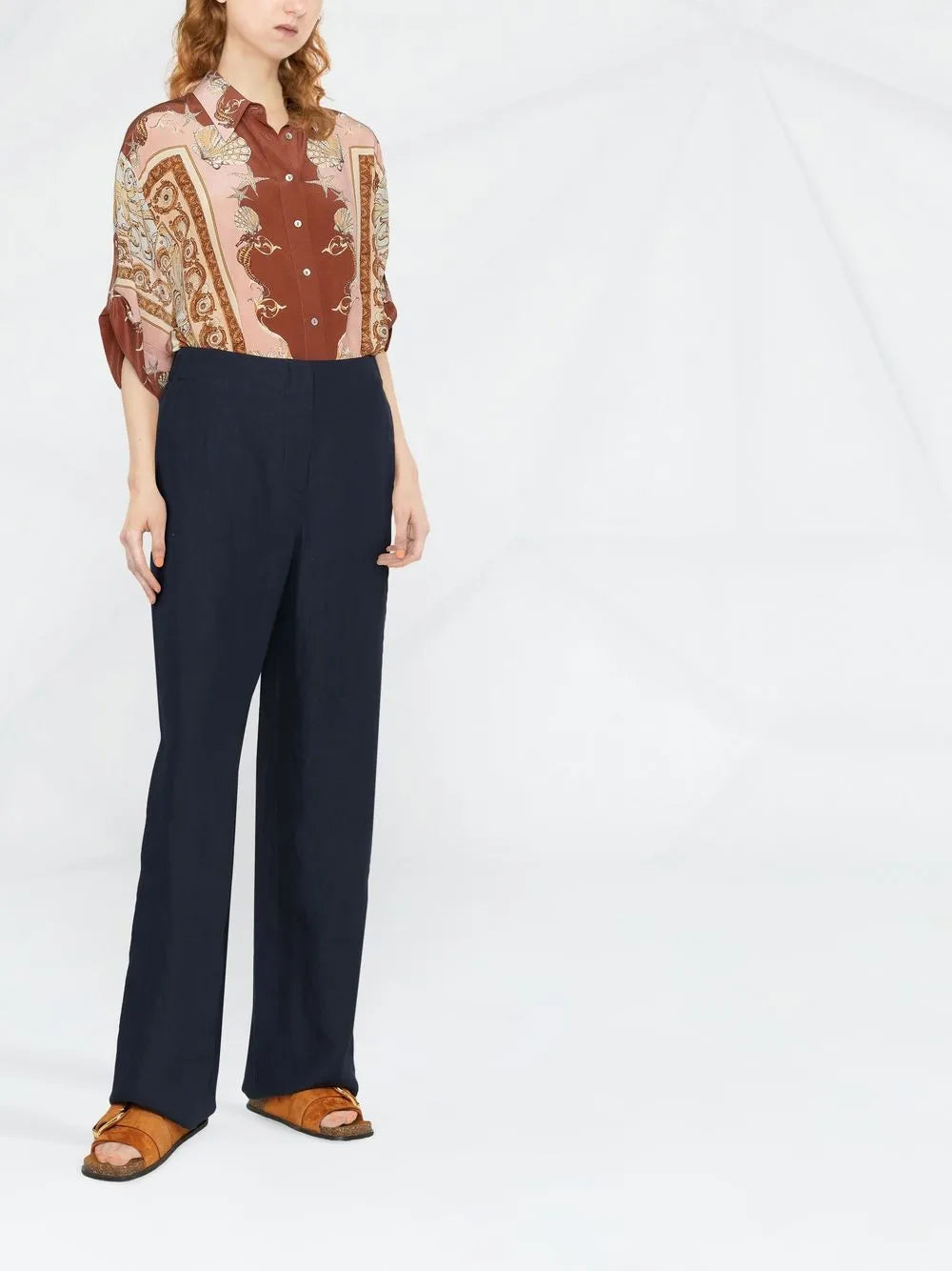 Wide-Leg Trousers