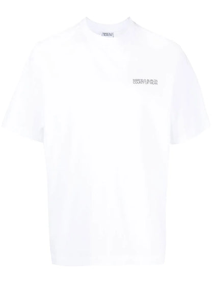 Cross Over Cotton T-Shirt