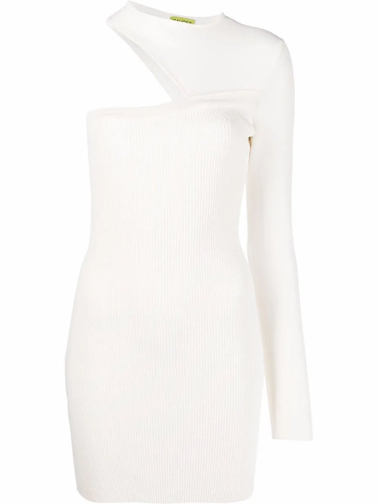 One-Shoulder Fitted Dress
