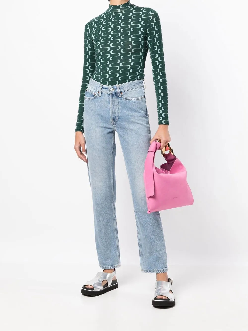 Straight-Leg Organic Cotton Jeans