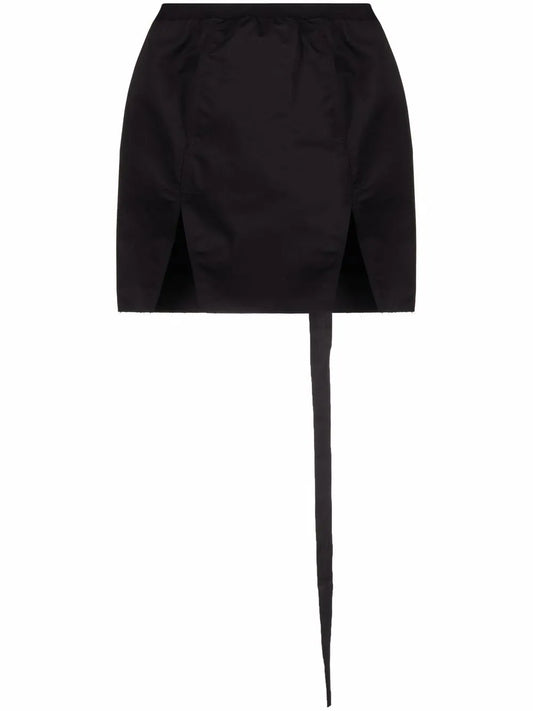 Front Slit Miniskirt