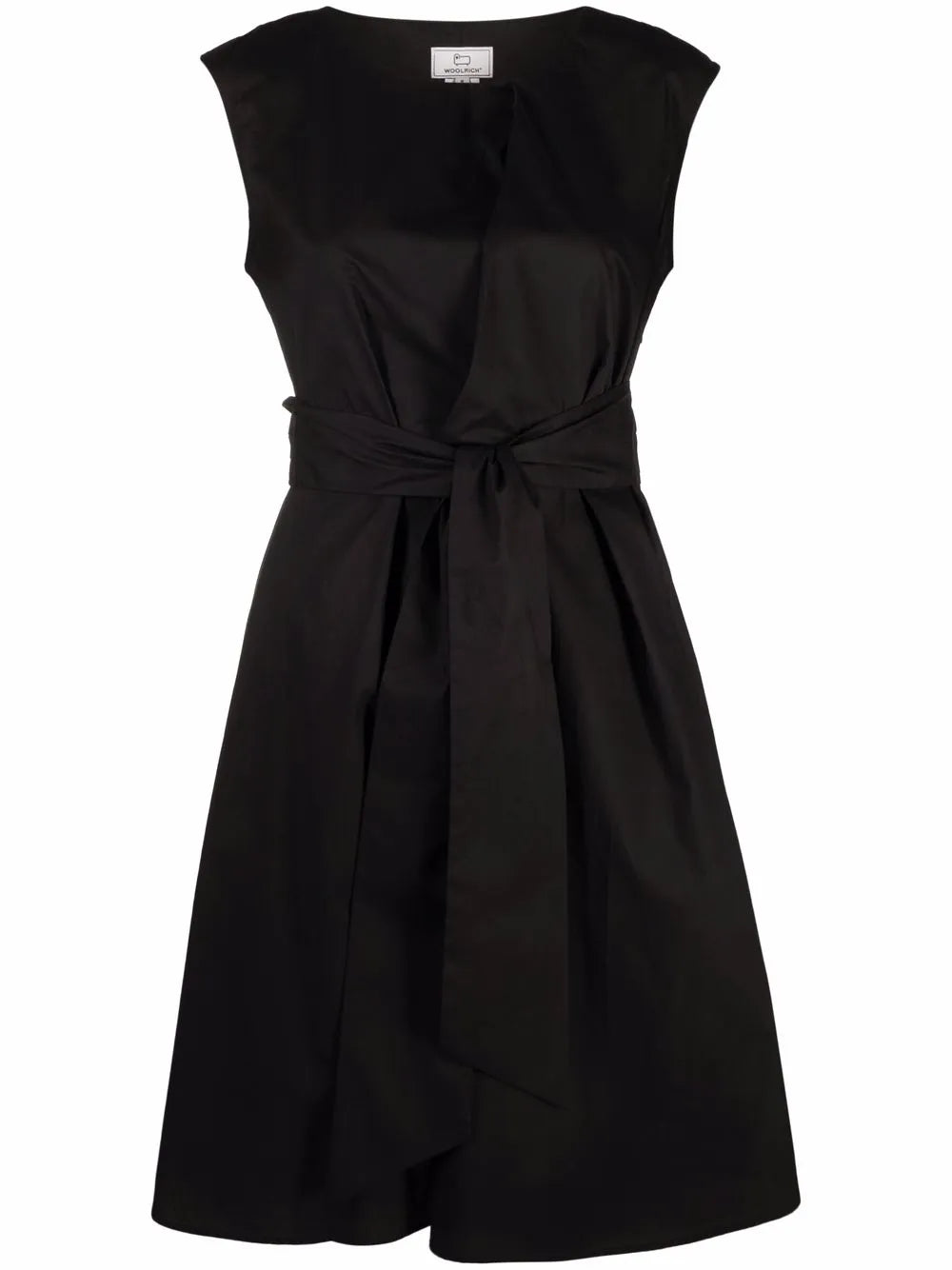 Waist-Tie A-Line Dress