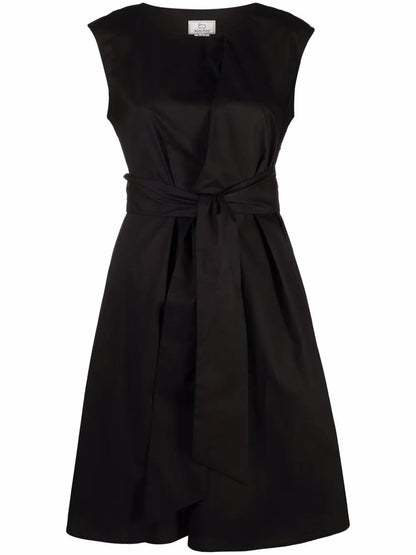 Waist-Tie A-Line Dress