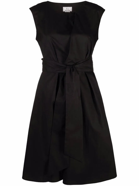 Waist-Tie A-Line Dress