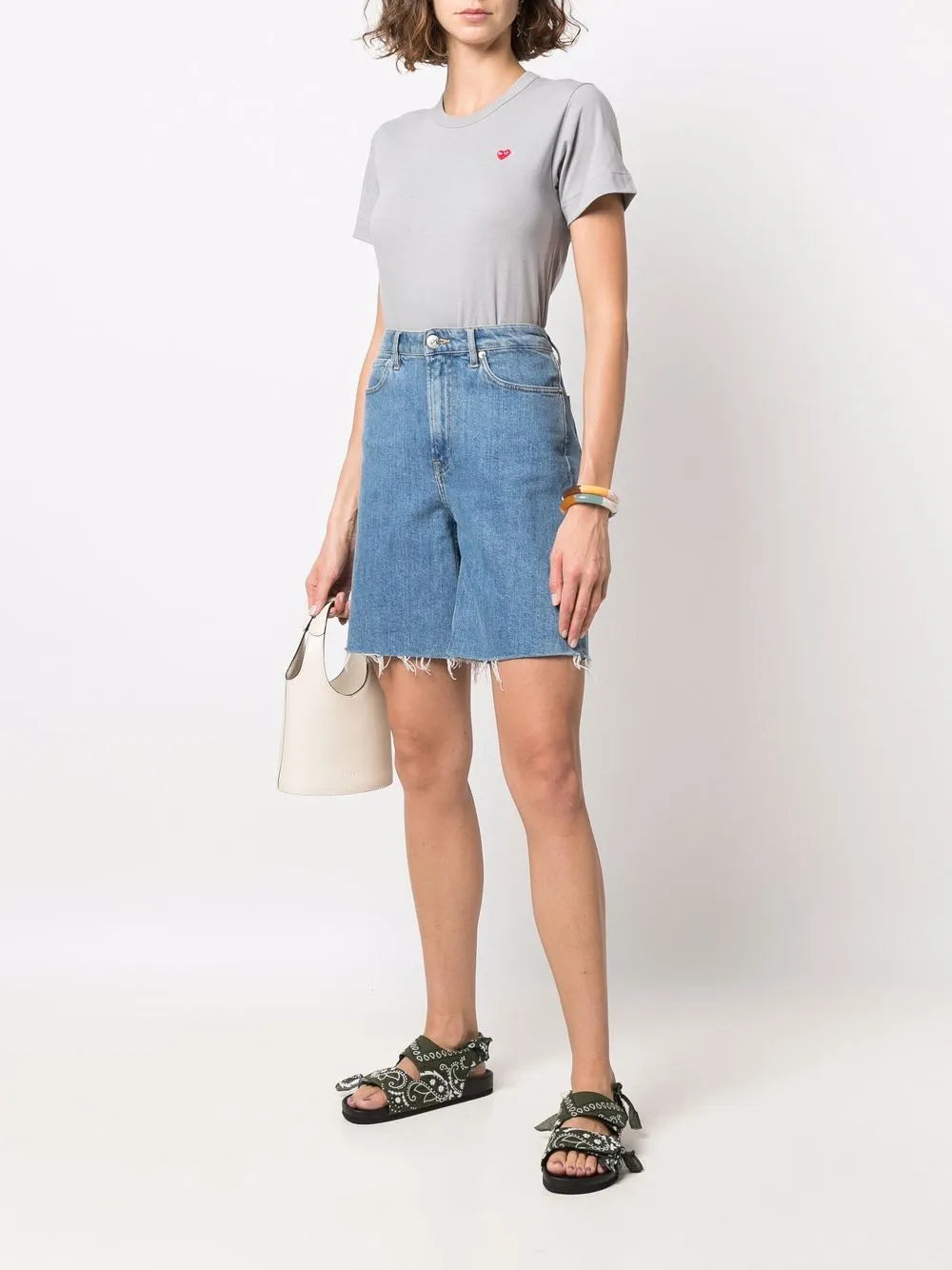 Cotton Embroidered-Logo T-Shirt