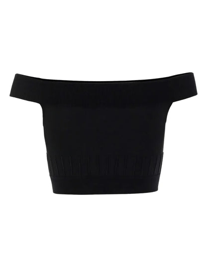 Off-Shoulder Crop Top