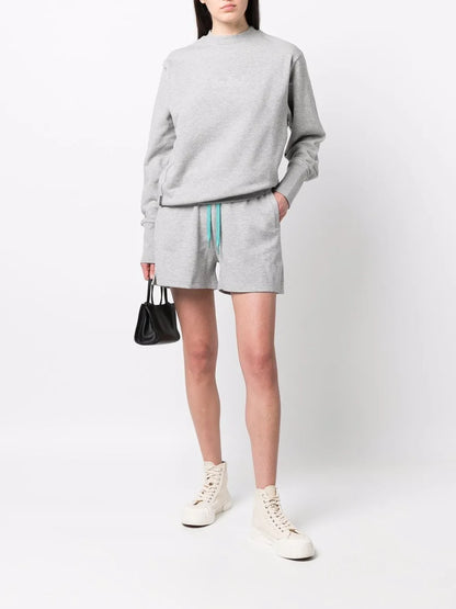 Logo-Embroidered Organic Cotton Shorts