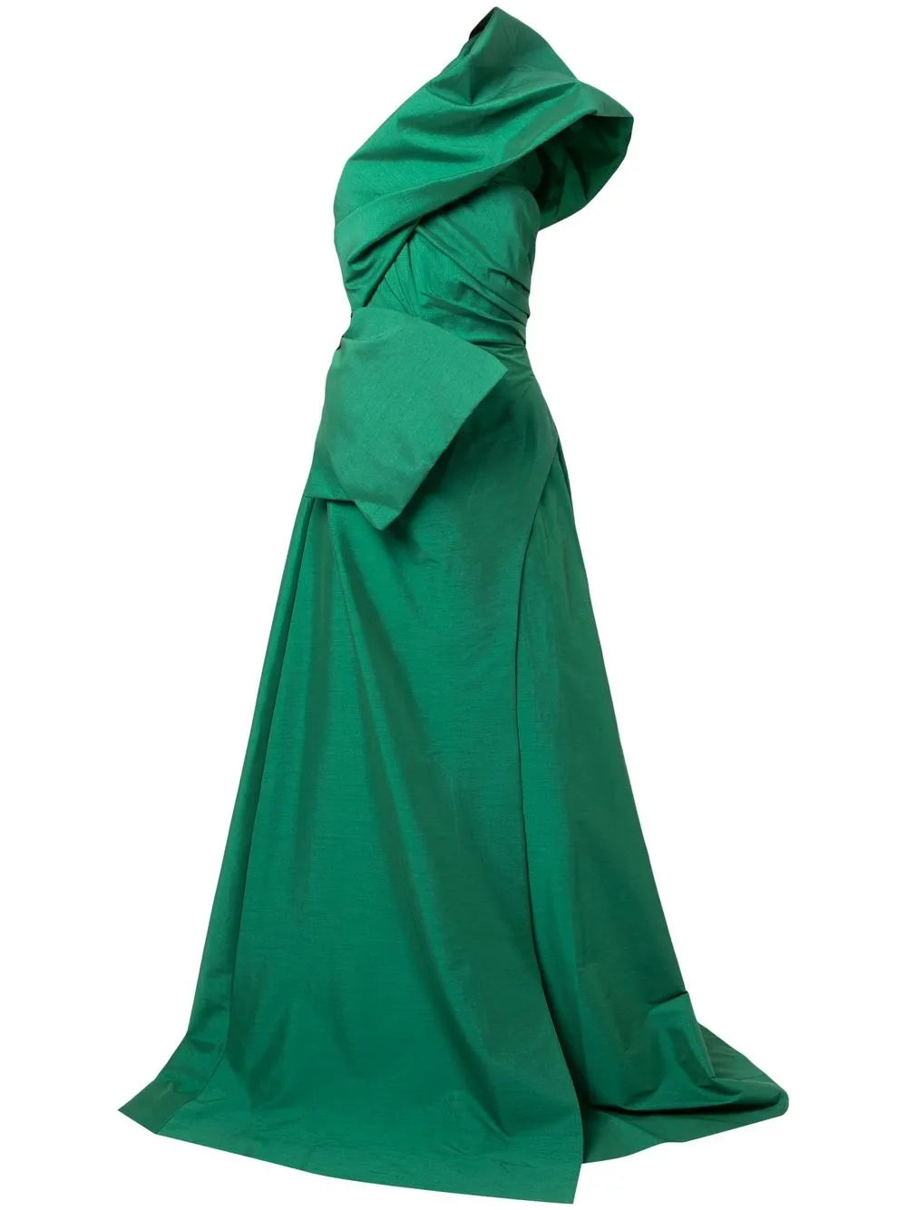 Archer Asymmetric Neck Gown