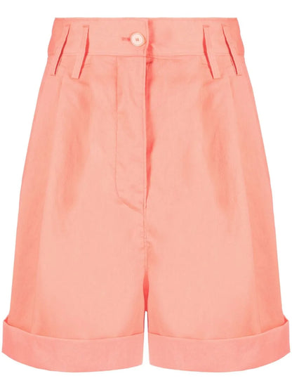 High-Waisted Tailored Shorts