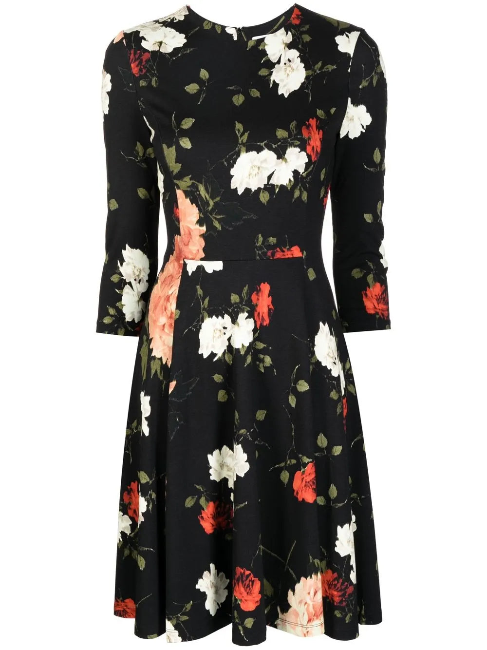Floral-Print Mini Dress