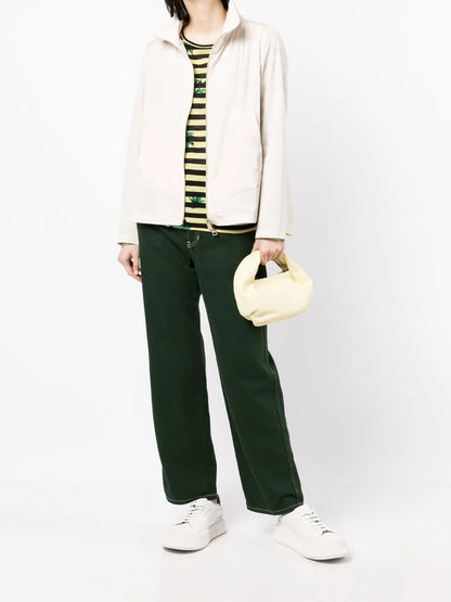 Zippered High-Neck Jacket